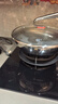 蘇泊爾（SUPOR）純鈦炒鍋無(wú)涂層不粘鍋32cm不銹鋼炒鍋家用電磁爐明火炒菜鍋CC32T1 曬單實(shí)拍圖