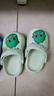 牧童兒童拖鞋夏男寶寶洞洞鞋軟底女童卡通洗澡嬰幼兒家居鞋奶龍綠150 曬單實(shí)拍圖
