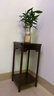 坤奉客廳室內中式花架落地式高檔高顏值新盆景架綠蘿架陽(yáng)臺花盆架子 胡桃色小號-優(yōu)質(zhì)實(shí)木【加粗加高】窄款 曬單實(shí)拍圖