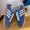 AJMG高顏值經(jīng)典板鞋男女款專(zhuān)柜正品運動(dòng)2026新款三杠阿甘平底德訓鞋男 藍白絨面（專(zhuān)柜過(guò)檢一對一） 42 曬單實(shí)拍圖