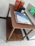 實(shí)木邊幾沙發(fā)旁邊柜迷你小茶幾茶桌置物架客廳家用簡(jiǎn)易床頭邊桌子 【進(jìn)口全實(shí)木】80*40*55cm 胡桃 曬單實(shí)拍圖