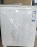 海爾（Haier）半自動(dòng)雙桶洗衣機 10KG 雙電機雙缸 家電國家補貼以舊換新京東自營(yíng) XPB100-81D2 曬單實(shí)拍圖