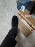 意迪森老北京布鞋官方正品手工艾草除臭透氣軟底防滑中老年款 黑色  44 曬單實(shí)拍圖
