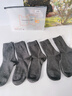 頂瓜瓜100%純棉襪子男冬季10A抗菌防臭吸汗透氣百搭全棉中筒商務(wù)休閑襪 曬單實(shí)拍圖