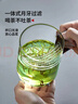 憶壺茶綠茶杯個(gè)人專(zhuān)用泡茶月牙過(guò)濾玻璃杯子大容量茶水分離辦公室喝茶具 曬單實(shí)拍圖