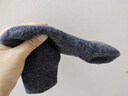 良樸襪子女士羊毛襪秋冬加厚襪子腳底毛圈耐磨防寒女士中筒襪保暖襪 曬單實(shí)拍圖