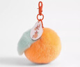 匠心手工坊新年禮物可愛(ài)獺兔毛書(shū)包掛件毛絨包包掛飾創(chuàng  )意飾品汽車(chē)鑰匙扣配件 【大吉大利】橘子掛件 曬單實(shí)拍圖