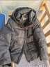雪中飛鵝絨羽絨服男士短款脫卸帽加厚保暖休閑商務(wù)秋冬外套男裝175 曬單實(shí)拍圖