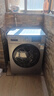松下(Panasonic)全自動(dòng)變頻直驅滾筒洗衣機 洗烘一體機 高溫除菌除螨 12公斤新品 銀灰色（洗烘一體機） 曬單實(shí)拍圖