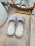 紅豆亞麻拖鞋男士2026新款四季家居室內靜音防滑吸汗不臭腳棉麻拖鞋女 灰色 44-45 適合43-44（內長(cháng)270MM） 曬單實(shí)拍圖