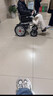迪護電動(dòng)輪椅車(chē)老人全自動(dòng)輕便可折疊旅行專(zhuān)用智能超輕便攜式家用代步 曬單實(shí)拍圖