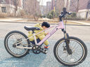 KinderKraftKK兒童自行車(chē)4-6-12歲學(xué)生單車(chē)青少年男女孩新年禮物山地車(chē)20寸紫 曬單實(shí)拍圖
