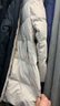 波司登冬羽絨服女士寬松中長(cháng)款休閑加厚連帽百搭外套B250245124 曬單實(shí)拍圖