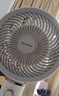 艾美特（AIRMATE）【小暴風(fēng)】空氣循環(huán)扇大風(fēng)量搖頭電風(fēng)扇家用臺式落地扇升級加高換氣輕音柔風(fēng)小風(fēng)扇 FA18-X115 曬單實(shí)拍圖
