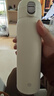 京東京造保溫杯 水杯子男女兒童學(xué)生316不銹鋼【一鍵彈蓋】白色480ml 曬單實(shí)拍圖