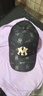 2026新款MY刺繡帽子男女通用韓版潮時(shí)尚鴨舌帽硬頂有型潮牌棒球帽 黑色金標銀字母 均碼 54-60cm 曬單實(shí)拍圖