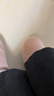 樸西云感棉拖鞋女士秋冬季保暖防滑靜音拖鞋居家情侶  桃沙粉 39-40 曬單實(shí)拍圖