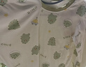 寶寶秋衣秋褲套裝純棉a類(lèi)嬰兒長(cháng)袖睡衣兒童家居服男童內衣春秋女 太空恐龍 120 A類(lèi)純棉無(wú)骨 曬單實(shí)拍圖