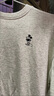 森馬（Semir）迪士尼合作系列衛衣女春季刺繡oversize打底衫套頭衫101125116013 曬單實(shí)拍圖