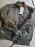 馬登工裝美式復古CWU45P轟炸機夾克男飛行員棉服外套男士春季加厚上衣 軍綠色 【襖男款冬季/飛行夾克棉服/軍棉襖/厚外套】 S 曬單實(shí)拍圖