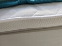 無(wú)印工坊無(wú)印良品織物旗下天然乳膠床墊1.8x2米床褥子榻榻米墊加厚8cm曲白 曬單實(shí)拍圖