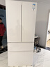 松下（Panasonic）大白464L法式多門(mén)冰箱家用超薄零嵌入式變頻雙系統風(fēng)冷無(wú)霜一級能效NR-EW46TGB-W【國家補貼】 曬單實(shí)拍圖