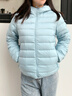波司登（BOSIDENG）26春季鴨絨輕薄羽絨服三防科技女基礎輕暖外套B260135002 【店長(cháng)推薦】晴天藍5518-三防面料 M 165/88A 體重約110-120斤 曬單實(shí)拍圖