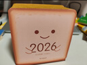 kinbor2026臺歷一塊面包日歷本手賬本亞克力底座368張可撕便簽本記錄本記事本子DT56150 曬單實(shí)拍圖