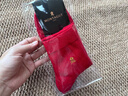 夢(mèng)特嬌襪子男女100%純棉刺繡大紅襪子馬年本命年情侶結婚喜慶防臭中筒襪 曬單實(shí)拍圖