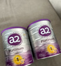 a2奶粉 紫白金A2蛋白嬰幼兒配方牛奶粉1段(0-6月)900g 6罐箱裝 曬單實(shí)拍圖