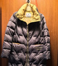 千仞崗秋冬季羽絨服中長(cháng)款外套女士百搭休閑氣質(zhì)顯瘦撞色反季保暖防寒服 哥特灰Y278085Y L 170 曬單實(shí)拍圖