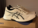 亞瑟士ASICS女鞋網(wǎng)面跑鞋百搭緩震運動(dòng)鞋透氣跑步鞋 GEL-CONTEND 4 米白色/黑色 38 曬單實(shí)拍圖