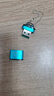 尋膜記（xunmoji）內存迷你型tf卡高速轉換器讀取存儲卡手機內存電腦相機音箱車(chē)載方便攜帶U盤(pán)行車(chē)記錄儀小型USB讀卡 讀卡器USB2.0合金款【藍色】 USB2.0 曬單實(shí)拍圖