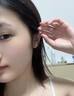 ZF-DRS925純銀新款潮防過(guò)敏小眾設計感耳釘高級感簡(jiǎn)約耳環(huán)輕奢百搭氣質(zhì) 生日禮物女士-獨特珍珠耳釘 曬單實(shí)拍圖