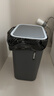 飛達三和夾縫垃圾桶12L灰色可壁掛按壓開(kāi)蓋家用衛生間廁所客廳臥室 曬單實(shí)拍圖