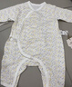 英氏（YEEHOO）嬰兒衣服新生兒連體衣男女寶寶100%精梳棉嬰幼兒居家爬服四季款 曬單實(shí)拍圖