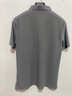 保羅嵐芝（BOLOLANZHI）高端冰絲無(wú)痕工作服polo衫定制刺繡logo夏季公司團體翻領(lǐng)短袖t恤 【尊享款】【冰感柔軟透氣】灰色 XL 【建議體重65-75kg】 曬單實(shí)拍圖
