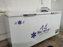 雪花（SNOWFLK）冰柜商用家用冷柜臥式大容量全冷凍柜臥柜展示柜大冰柜冷藏冷凍兩用 549升|1.65米-35℃速凍一級能效【加厚款】 空柜溫度可達-30度丨銅管速冷低耗 曬單實(shí)拍圖
