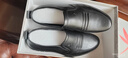 紅蜻蜓男鞋透氣牛皮商務(wù)休閑鞋套腳軟底舒適百搭正裝鞋WTA351941黑色42 曬單實(shí)拍圖