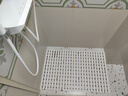 家の物語(yǔ)日本TPE浴室防滑墊可折疊淋浴衛生間洗澡墊子兒童老人防摔腳墊 浴室防滑墊米白色大號（61*90） 曬單實(shí)拍圖