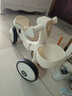 貝趣兒童平衡車(chē)1-3歲寶寶滑行車(chē)玩具幼兒滑步車(chē)嬰兒四輪無(wú)腳踏溜溜車(chē) 云母白【20首音樂(lè )燈光+升級避震系統+車(chē)籃】 一歲防側翻滑滑車(chē)周歲生日禮物 曬單實(shí)拍圖