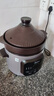 美的（Midea）電燉鍋電砂鍋煲湯鍋燉湯陶瓷450W雙環(huán)火智能燉湯盅煲湯紫砂鍋煮粥7L電熱鍋一體多功能燉鍋DGE65J56 曬單實(shí)拍圖