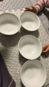 浩雅景德鎮陶瓷米飯碗面碗大容量湯碗高顏值家用 時(shí)光漫步6英寸4只裝 曬單實(shí)拍圖