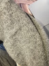 麥檬【立領(lǐng)兩穿】MM復古軟糯0壓感羊毛羊針織衫開(kāi)衫上衣26新品 翻領(lǐng)-灰色5GA934811-1 S 曬單實(shí)拍圖