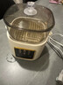 小米鍋巴【德國品質(zhì)】2025新款智能蒸蛋機溏心蛋溫泉蛋多功能早餐機家用迷你煮蛋器 單層 110V白色-高配[蒸籠+碗+蛋架] 曬單實(shí)拍圖