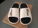 安尚芬防臭涼拖鞋男士夏季潮流戶(hù)外穿厚底防滑耐磨EVA軟底大碼拖鞋男款 白色 41-42 標準碼 曬單實(shí)拍圖