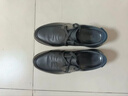 紅蜻蜓真皮正品皮鞋頭層牛皮輕便軟底男士商務(wù)休閑皮鞋WJA33220 黑色 42 曬單實(shí)拍圖