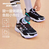 Skechers斯凱奇童鞋躍界機能鞋秋冬運動(dòng)鞋兒童鞋女童休閑老爹鞋303946L 女童/黑色/BLK 36 曬單實(shí)拍圖