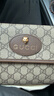 【二手95新】古馳包 GUCCI 單面虎頭腰包 胸包單肩包 男女同款 二手奢侈品箱包 尺寸約：24*17*4cm 曬單實(shí)拍圖