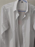 羅蒙長(cháng)袖襯衫男士純色商務(wù)休閑職業(yè)正裝工裝外套白襯衣男裝 白色 38  曬單實(shí)拍圖